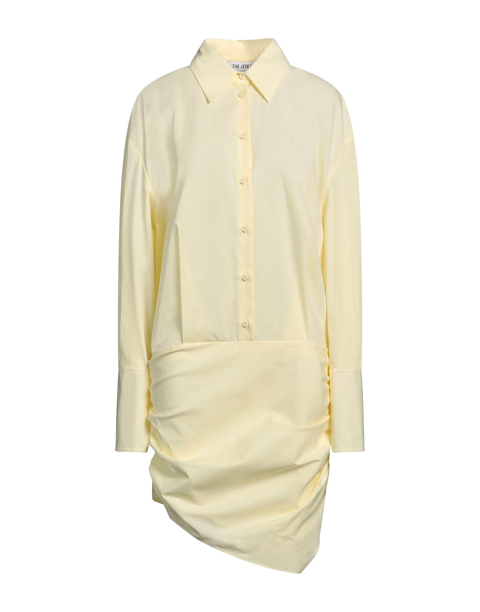 

Мини-платье The Attico, пастельно-желтый