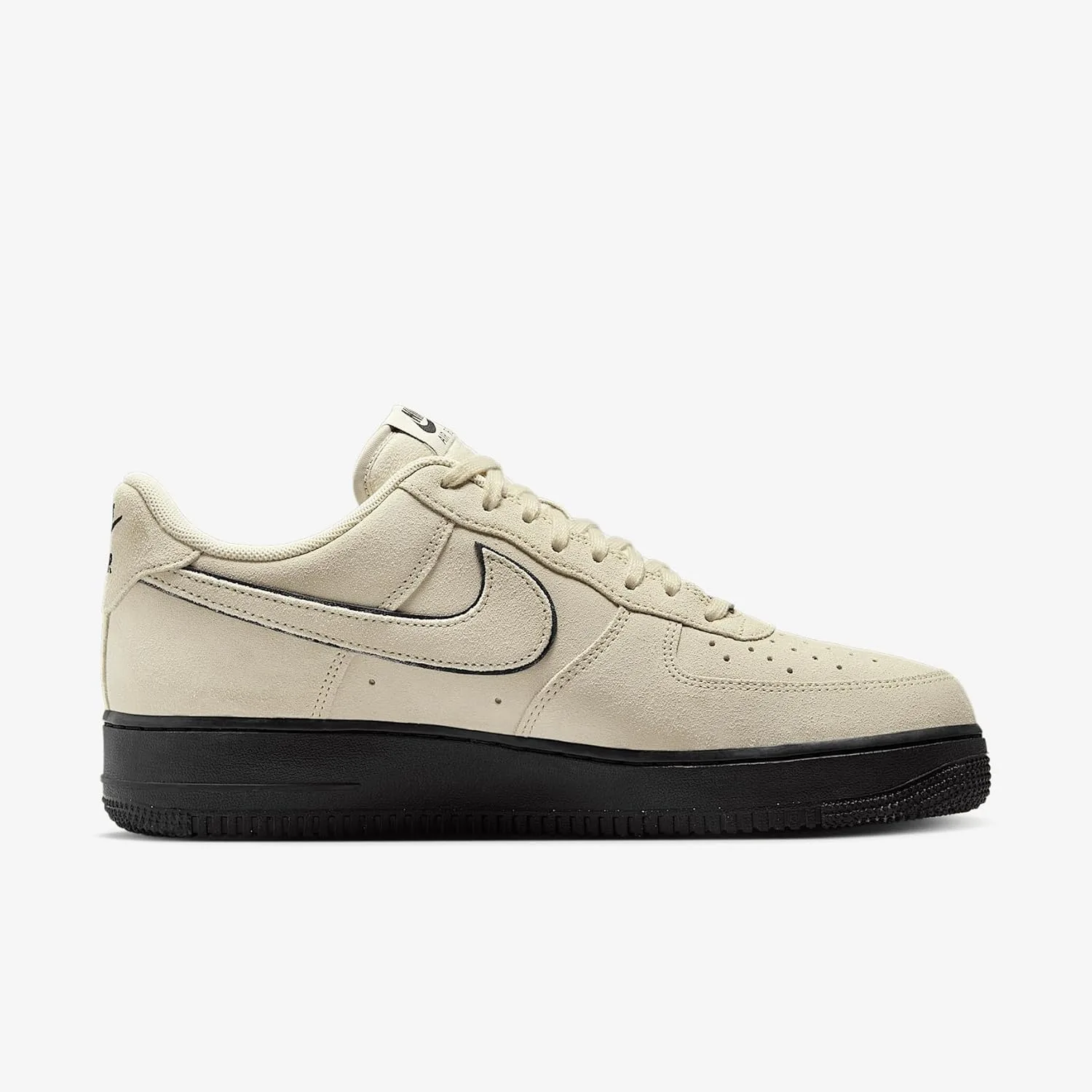Мужские кроссовки Nike Air Force 1 '07 Lv8, черный/хаки — фото 3
