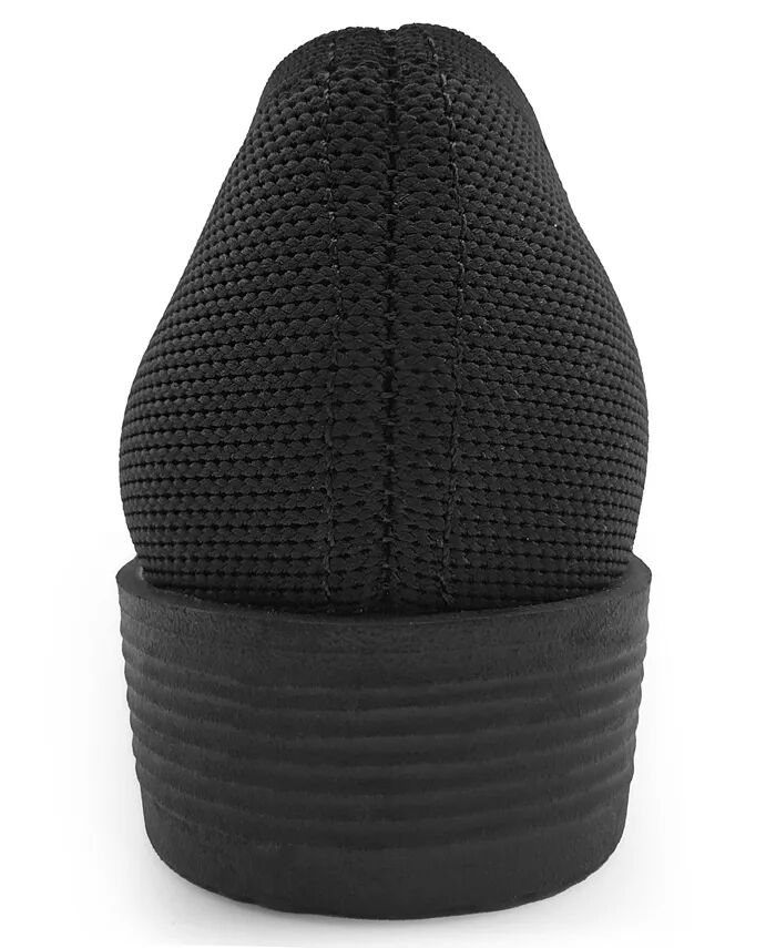 Женские трикотажные мокасины Feobe Slip On Kenneth Cole Reaction, черный — фото 4