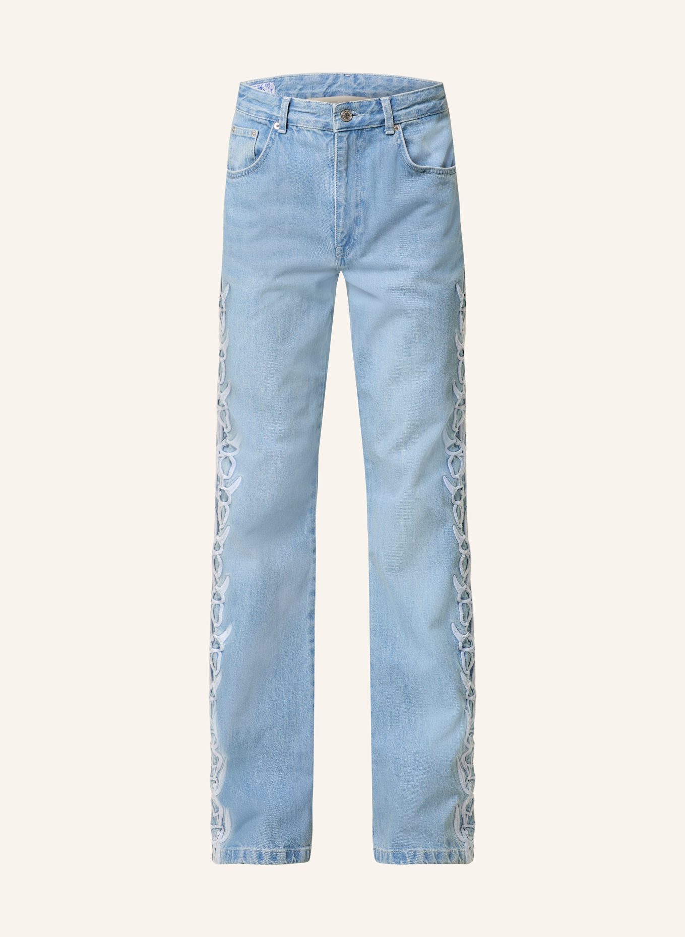 

Джинсы синие amity regular fit Rough., синий