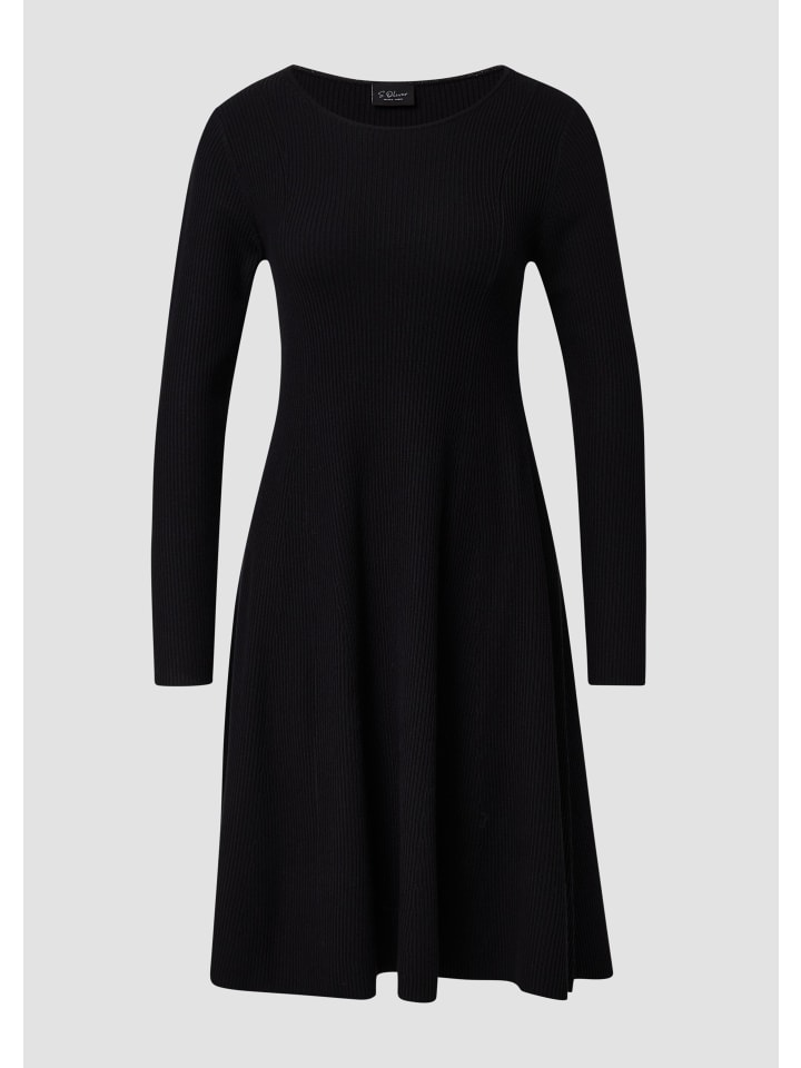 

Короткое платье s.Oliver BLACK LABEL, черный