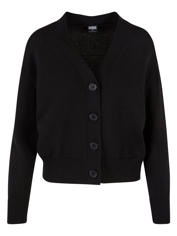 

Кардиган Urban Classics Gestrickte Strickjacke, черный