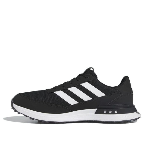 

Кроссовки s2g без шипов 24 широкие гольф-туфли Adidas, черный