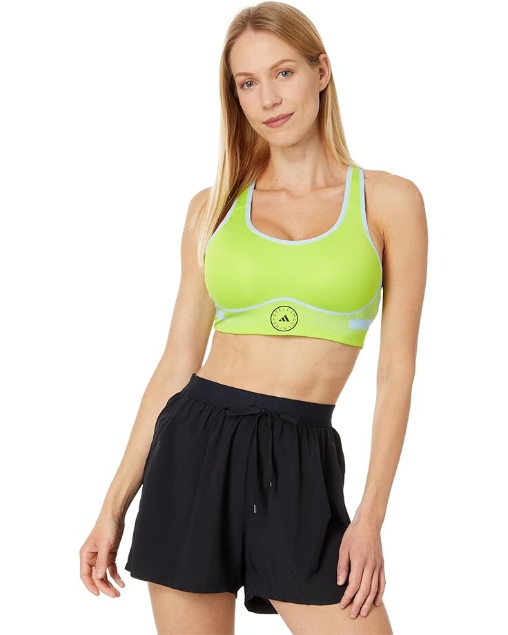 

Бюстгальтер adidas by Stella McCartney adidas by Stella McCartney TruePace High Support Sports Bra IW9863, зеленый