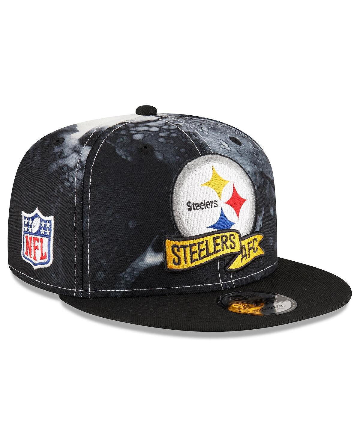 

Мужская кепка Snapback Pittsburgh Steelers 2022 Sideline 9FIFTY Ink Dye New Era