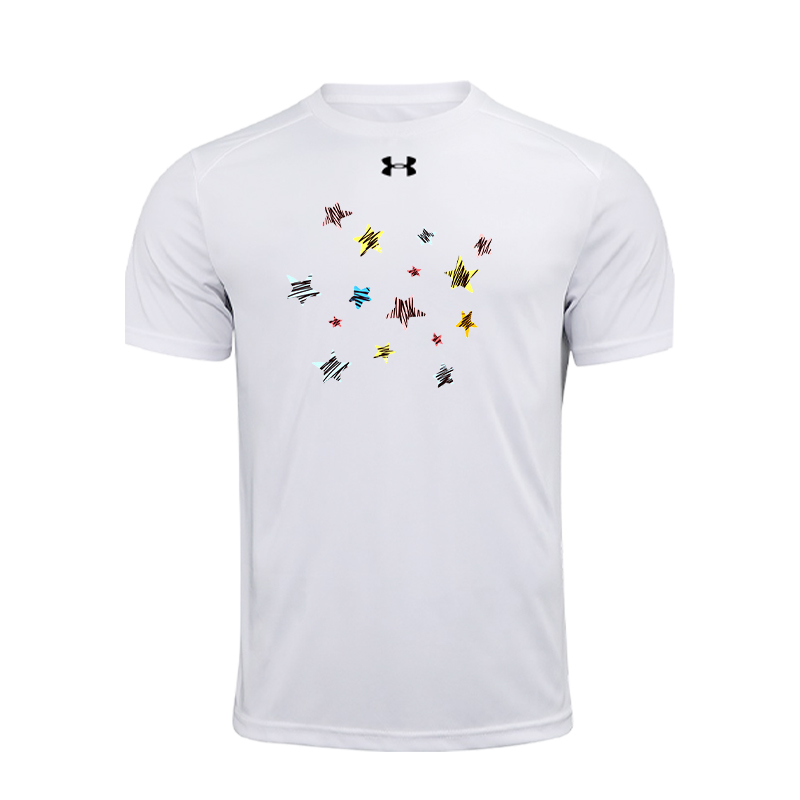 

Футболка с коротким рукавом Unisex быстросохнущая Under Armour, белый