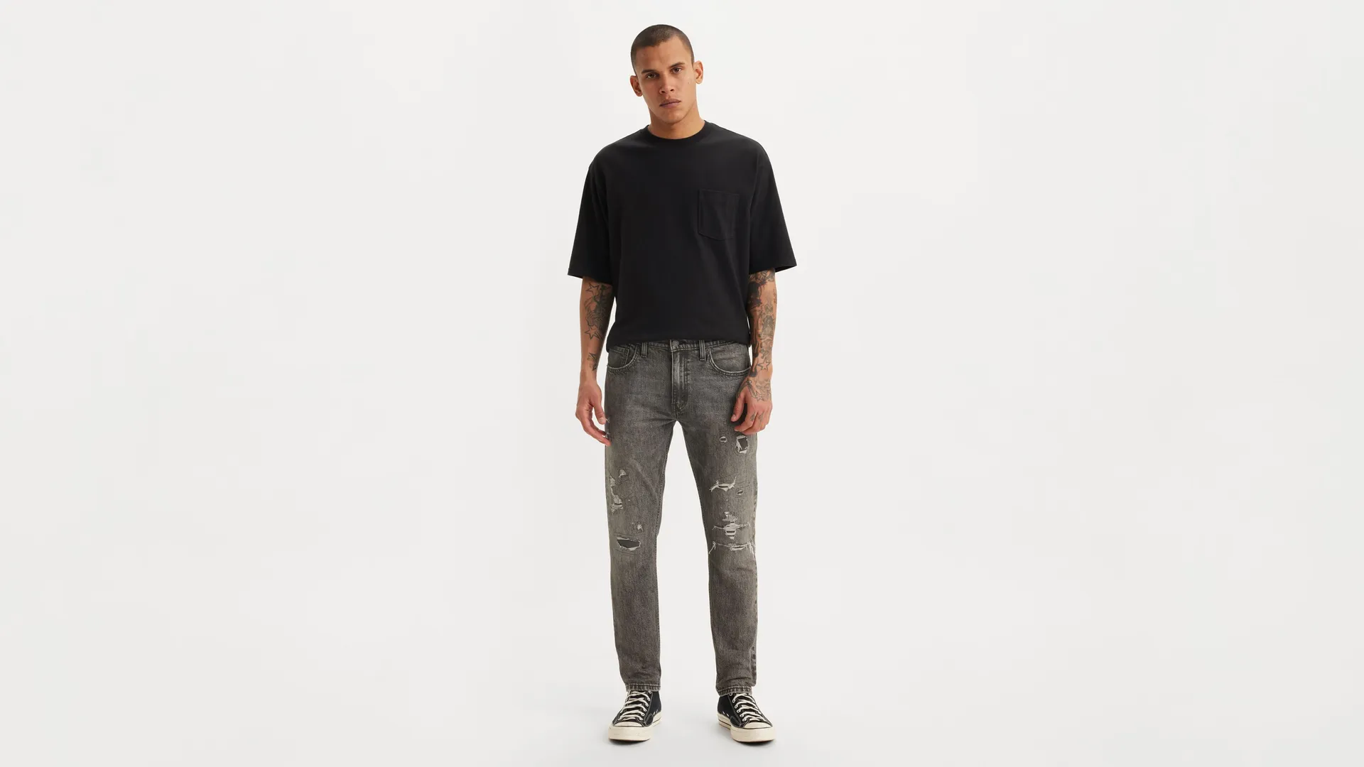 

Узкие мужские джинсы 512 зауженного кроя Levi's, черный