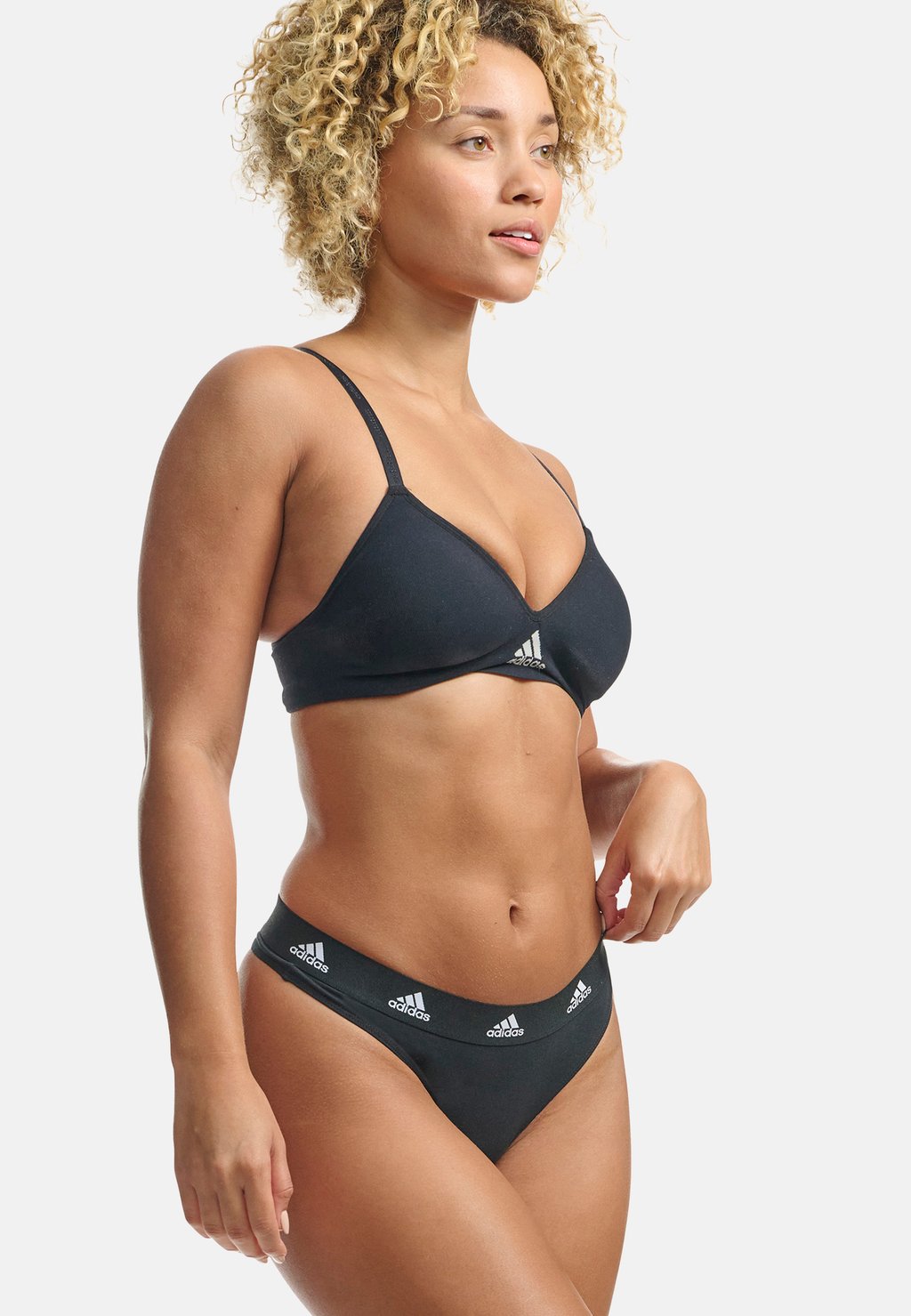 

Стринги 6-PACK ACTIVE COMFORT Adidas Sportswear, металлик черный