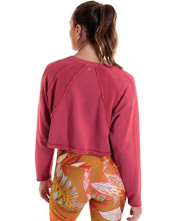 

Толстовка Maaji Bravery Rosewood Sweatshirt, красный