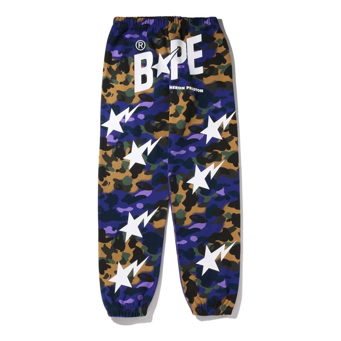 Спортивные штаны A Bathing Ape x HERON Mix 1ST Camo 'Muticolor' — фото 2
