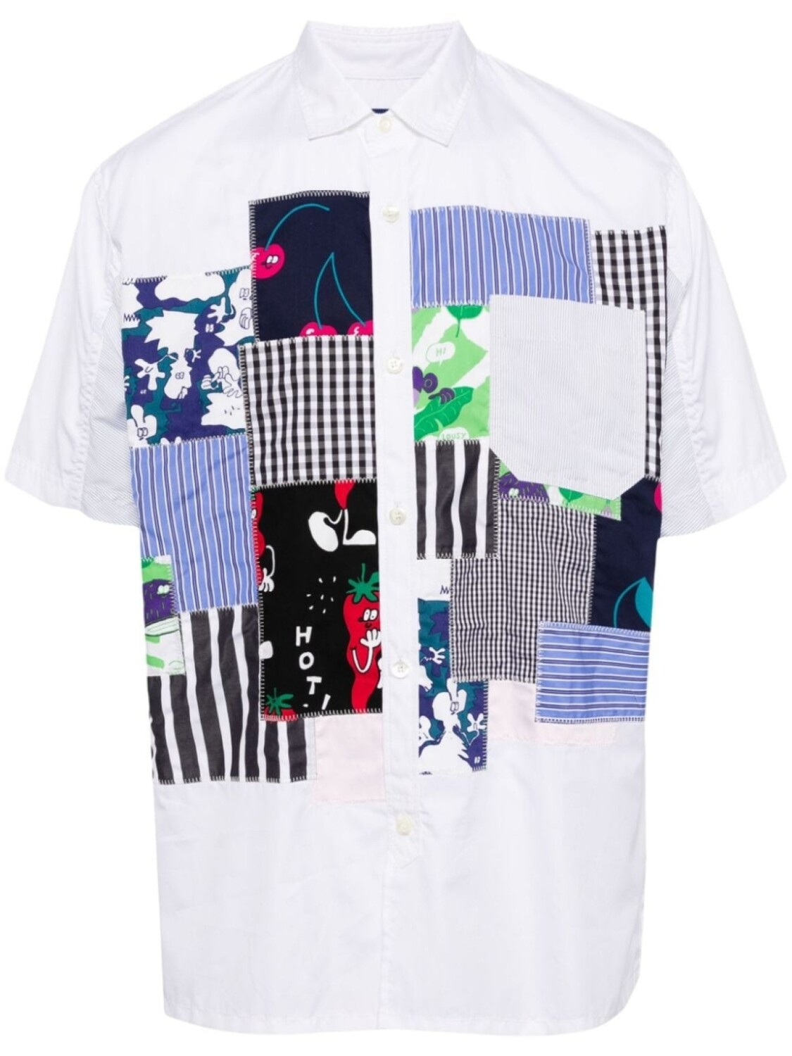 

Лоскутная рубашка X Lousy Livin Junya Watanabe, белый