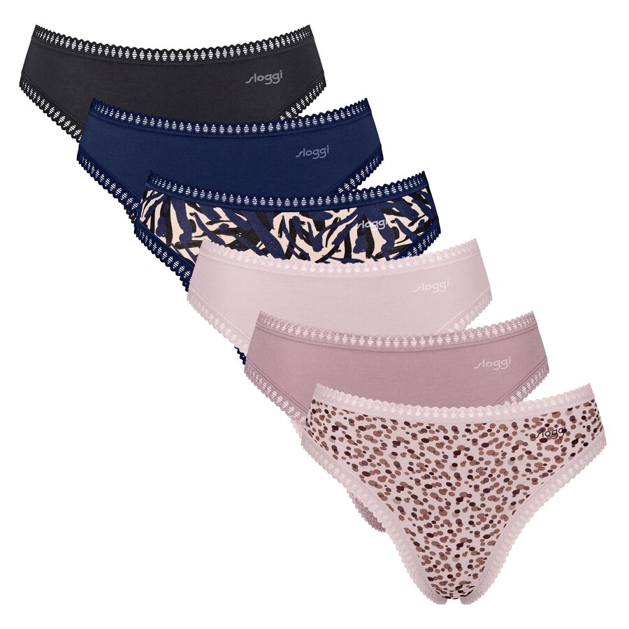 

Трусики SLOGGI, цвет Navy/Rose