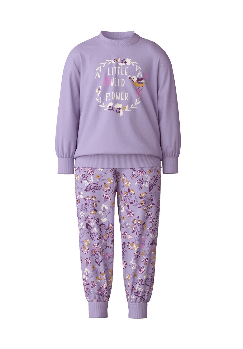 

Пижамный комплект TODDLERS BOTANIC SET Calida, фиолетовый