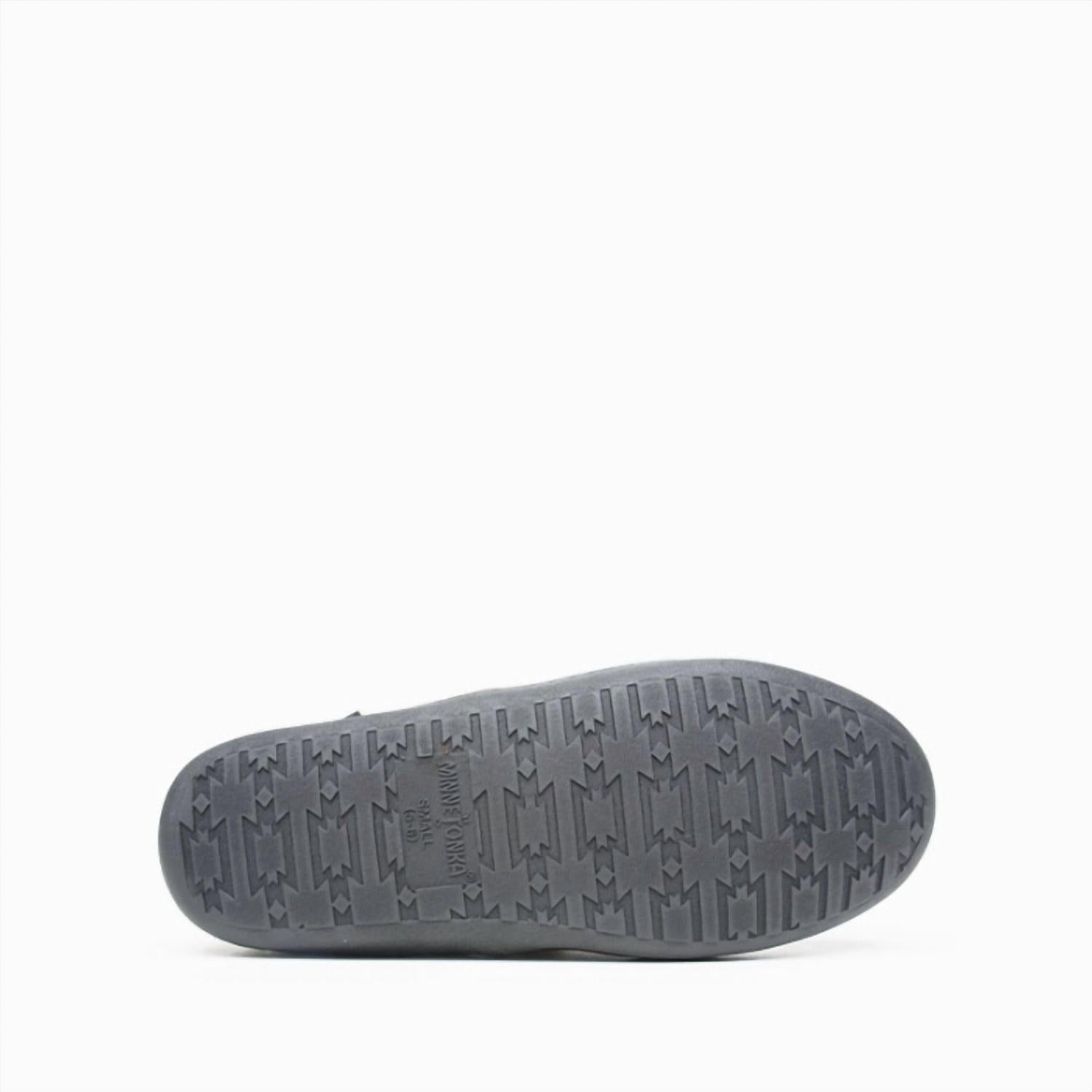 Женские тапочки Betty, цвет: синий, многоцветный Minnetonka — фото 4