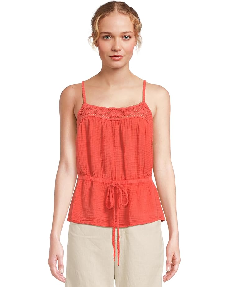 

Топ Michael Stars Dahlia Waist Tie Tank, цвет Persimmon