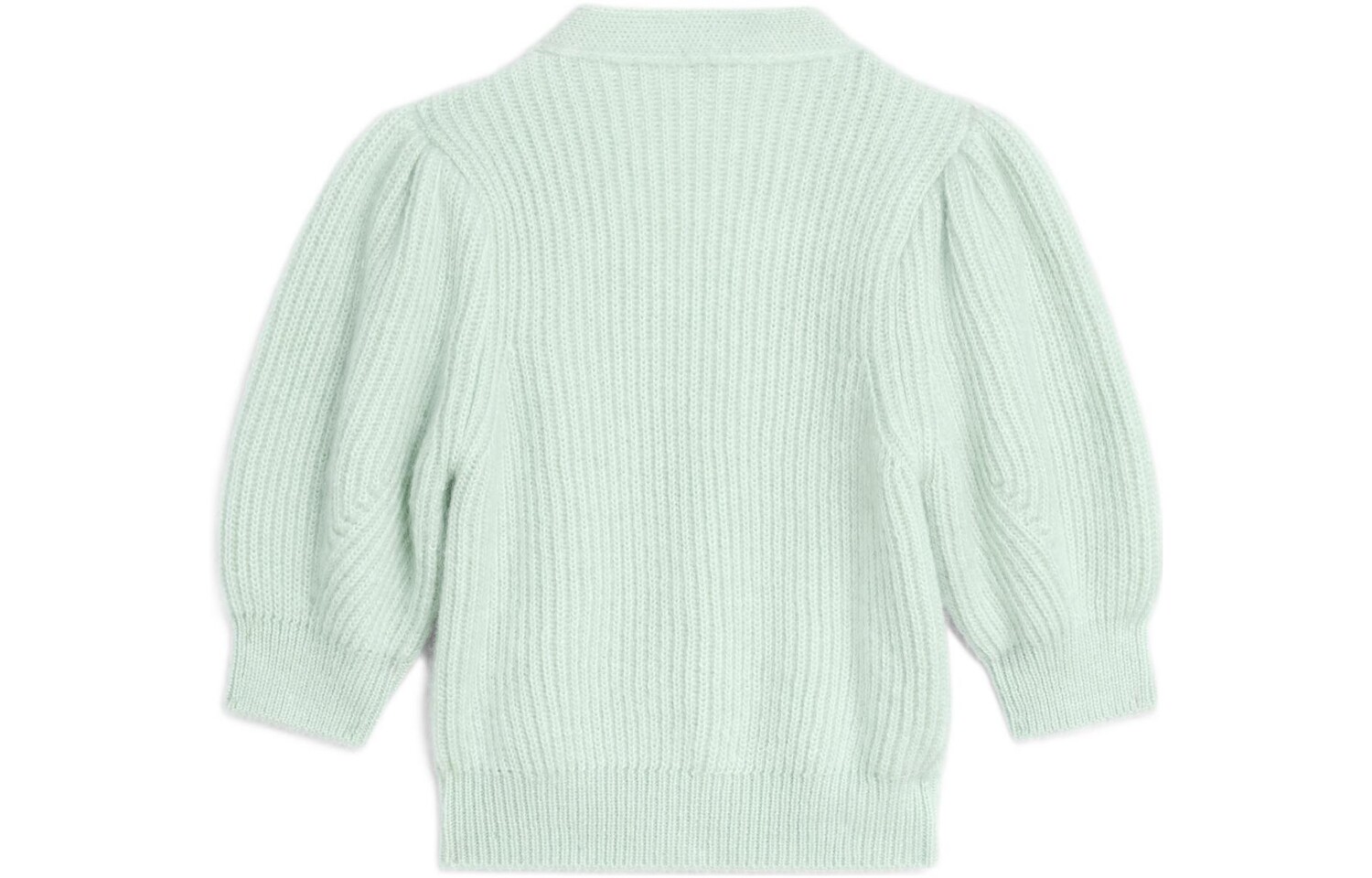 

Укороченный топ женский мятно-зеленый Celine