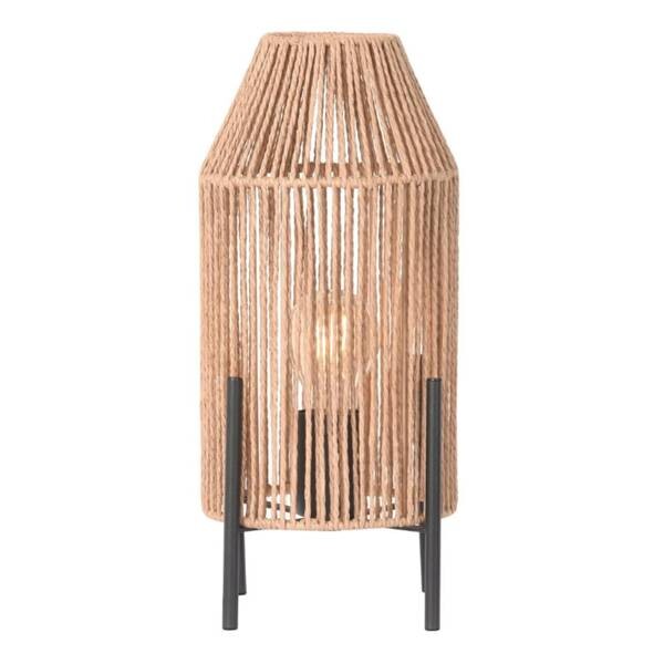 

Настольная лампа famlights Hjördis, коричневый