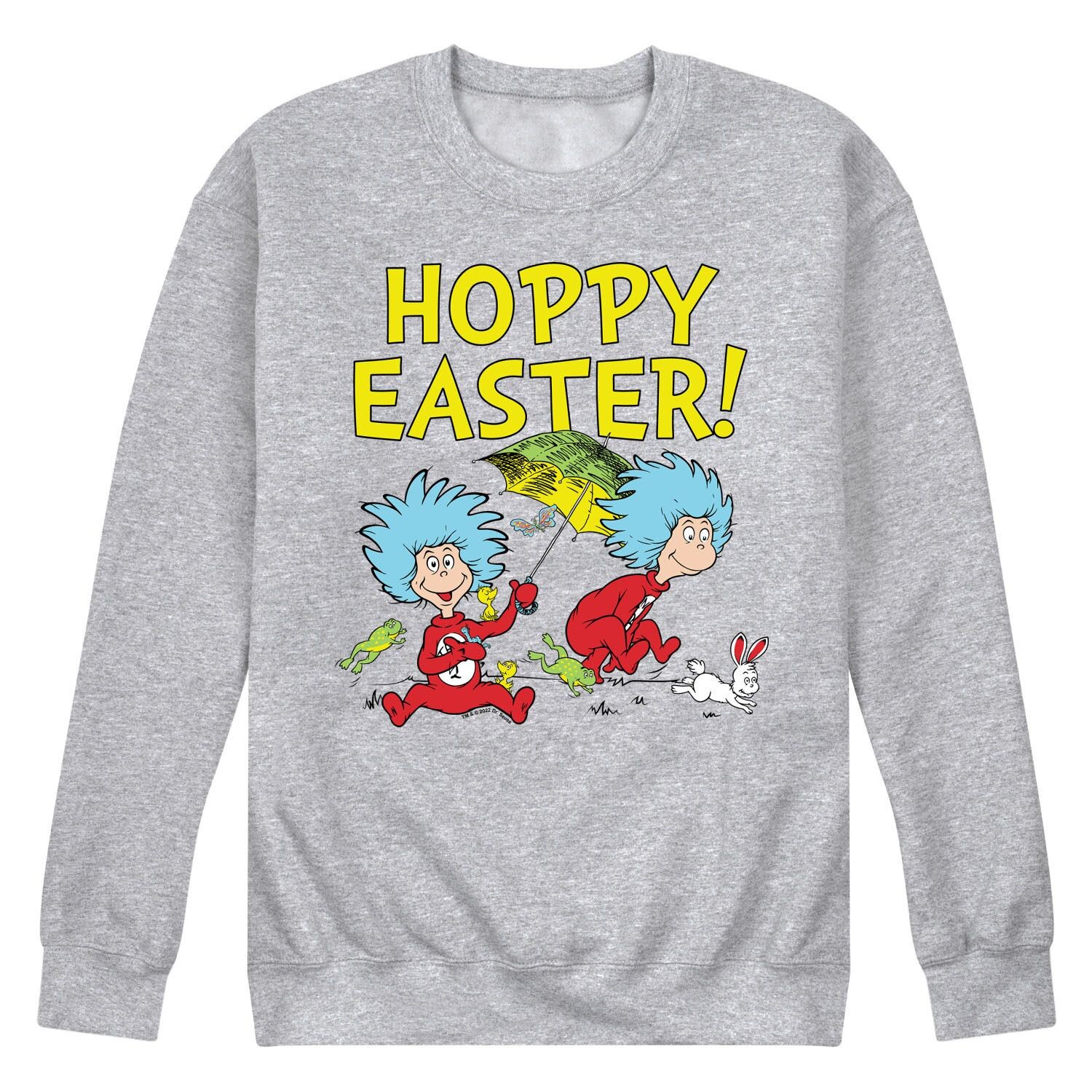 

Мужской пасхальный свитшот Dr. Seuss Hoppy Licensed Character