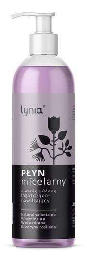

Мицеллярная жидкость с розовой водой и натуральным бетаином, 200 мл Lynia