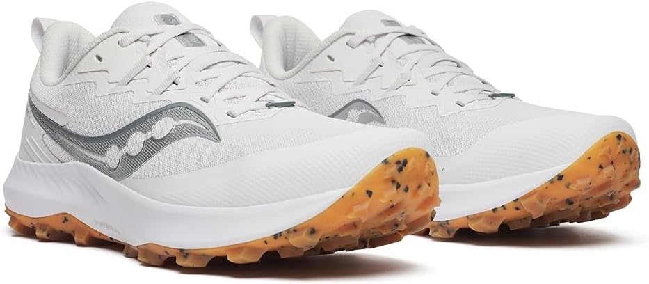 Мужские кроссовки для трейлового бега Saucony Peregrine 14, Fog/Gum — фото 2