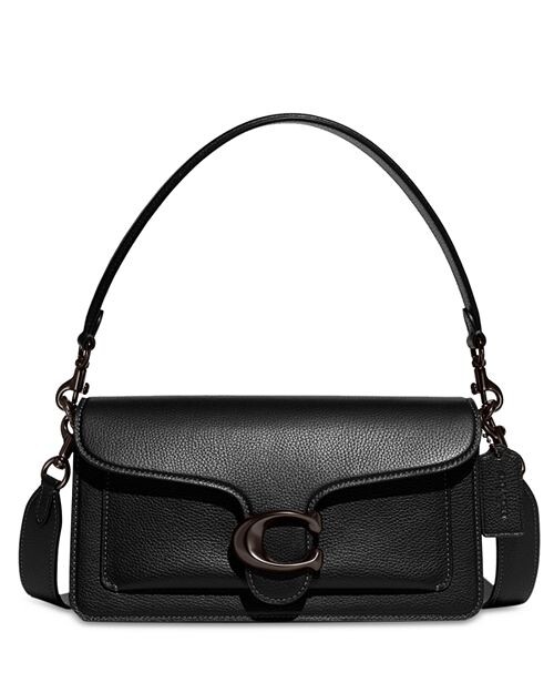 

Кожаная сумка через плечо Tabby 26 COACH, цвет Black, Черный, Кожаная сумка через плечо Tabby 26 COACH, цвет Black