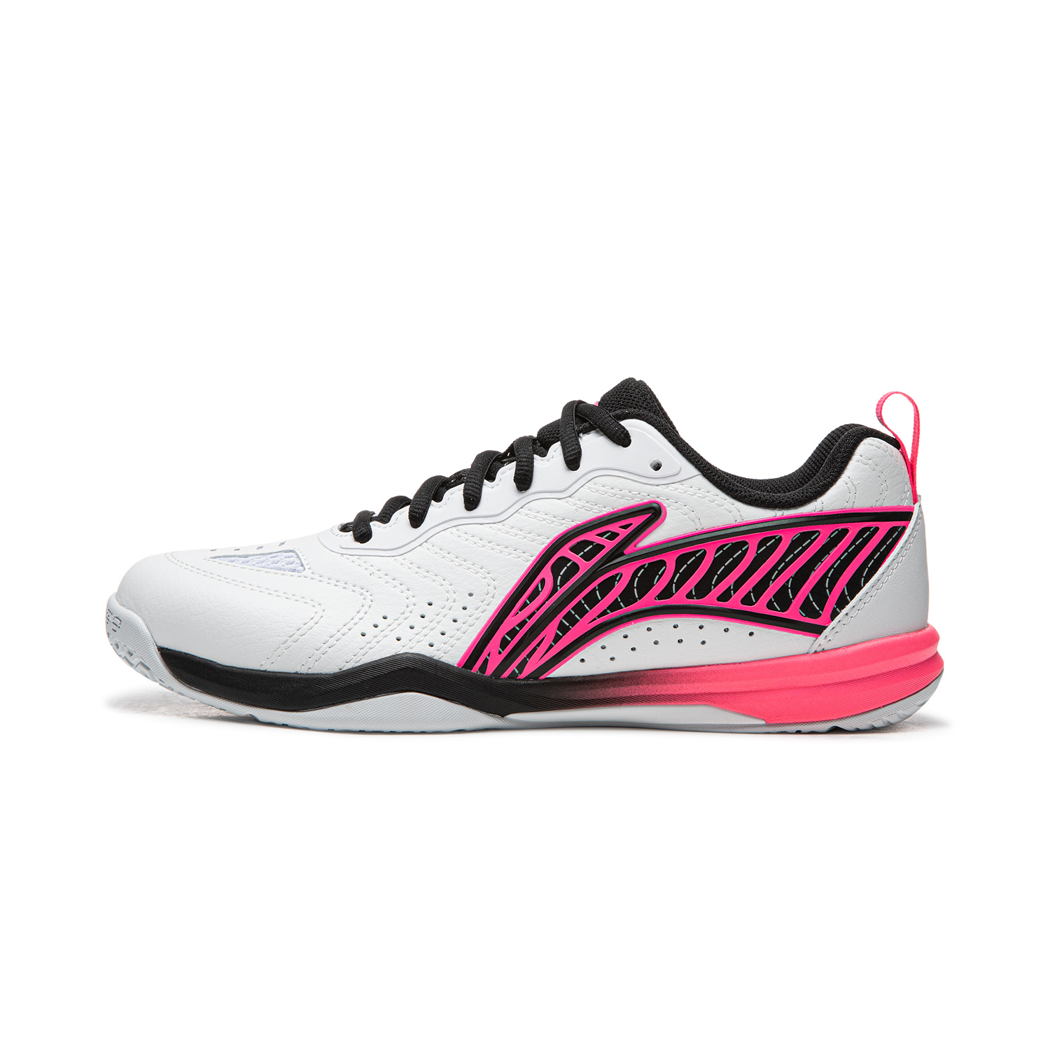 

Кроссовки Li-Ning Table Tennis Collection Rubber Outsole+PHYLON Midsole+TPU Sole Technology Training Scenario Mid top, standard белый/черный/fluorescent fruit розовый