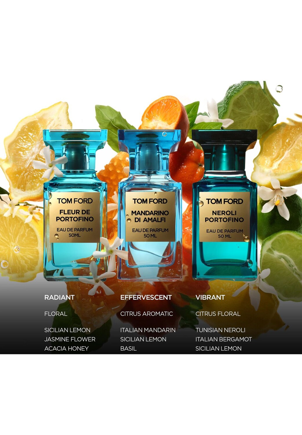Мандарино ди Амальфи, парфюмированная вода 50ml TOM FORD — фото 2