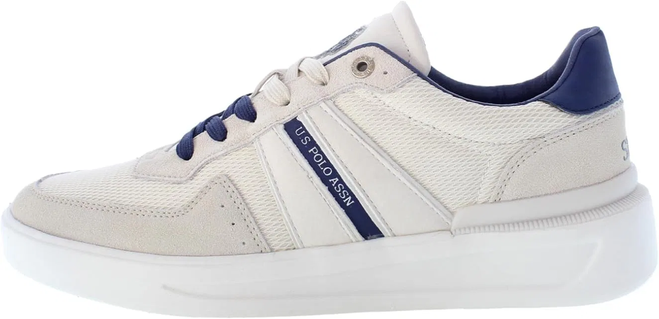 Кроссовки мужские из замши, US Polo Assn. NATE001M4MS1 U.S.POLO ASSN., Beige