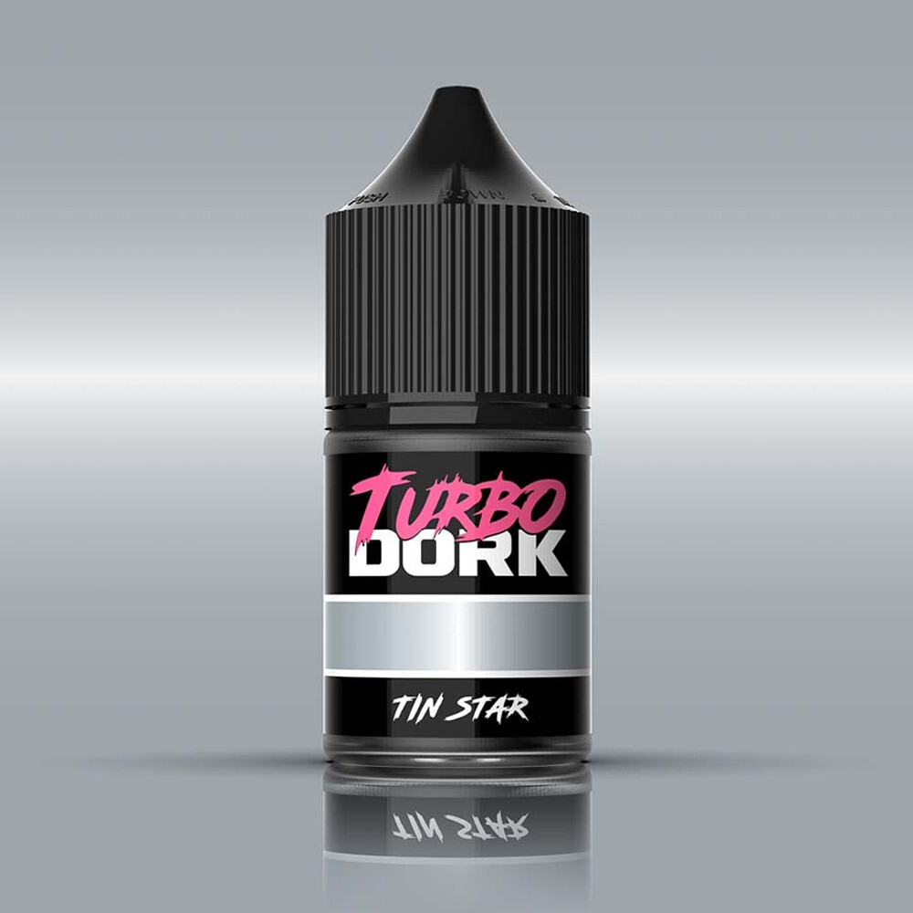 

Аксессуары Turbo Dork Metallic Acrylic Paint: Tin Star (22ml)