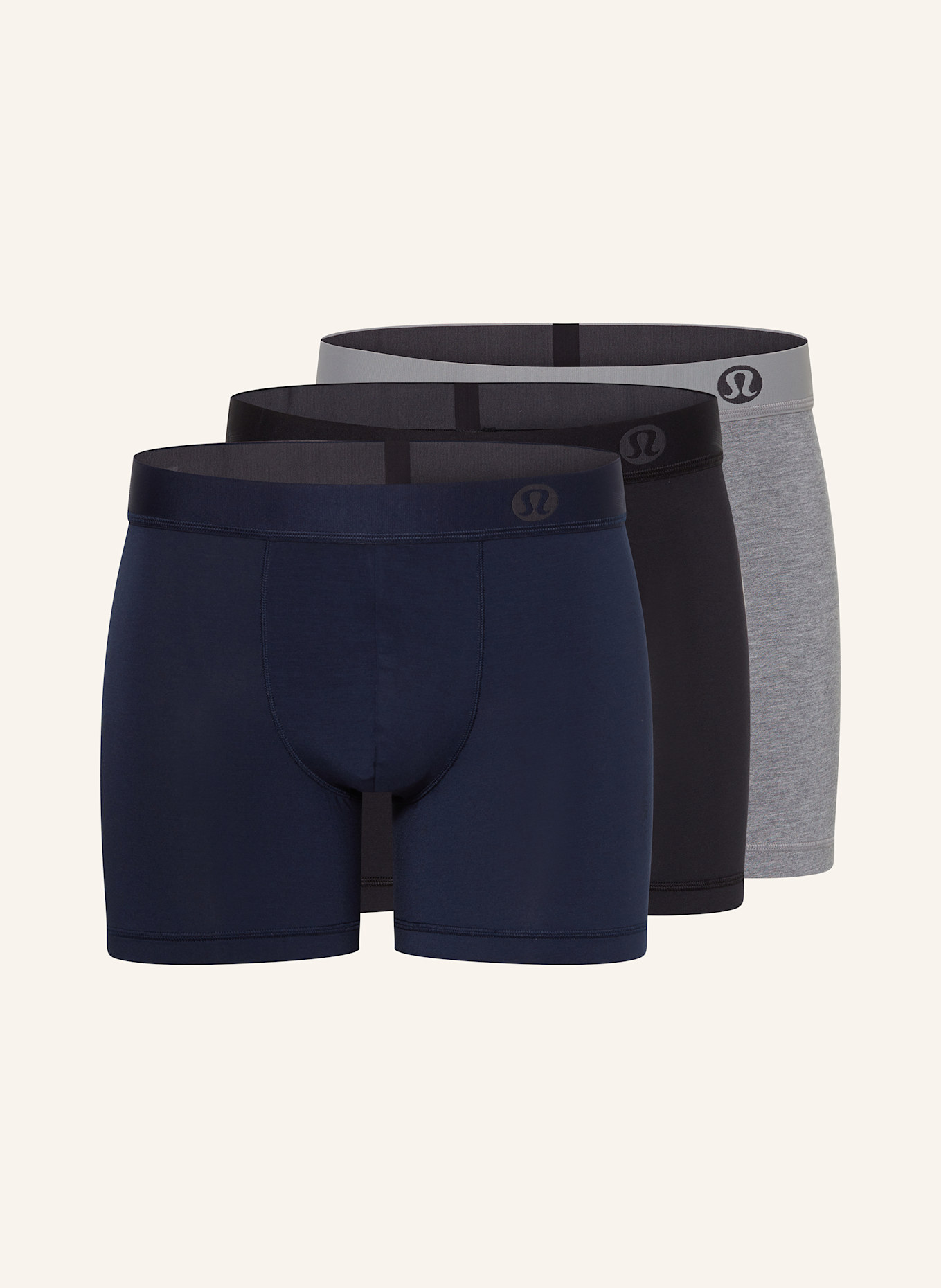 

Комплект из 3-х трусов-боксеров aim Lululemon, мультиколор