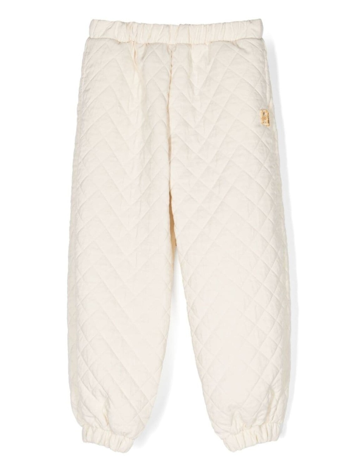 

Elisabetta Franchi La Mia Bambina спортивные брюки с логотипом, нейтральный цвет