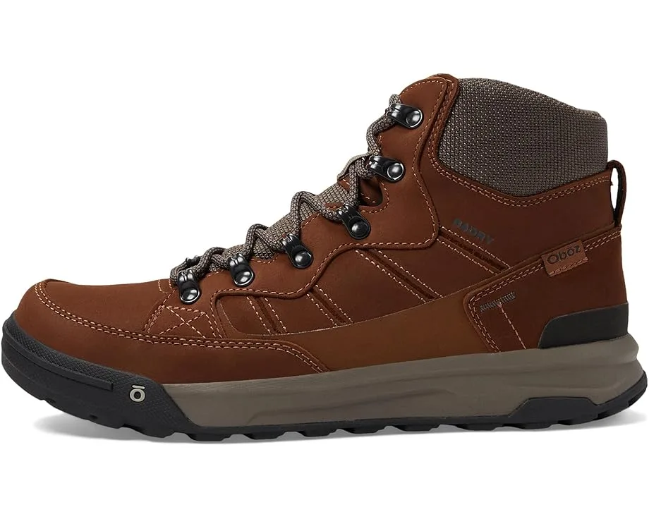 Ботинки Oboz Burke Mid Leather B-Dry, Grizzly — фото 4