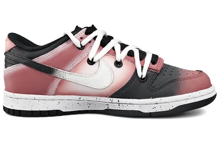 

Кроссовки Nike Dunk Skateboarding Shoes Women's Low-top Red, черный