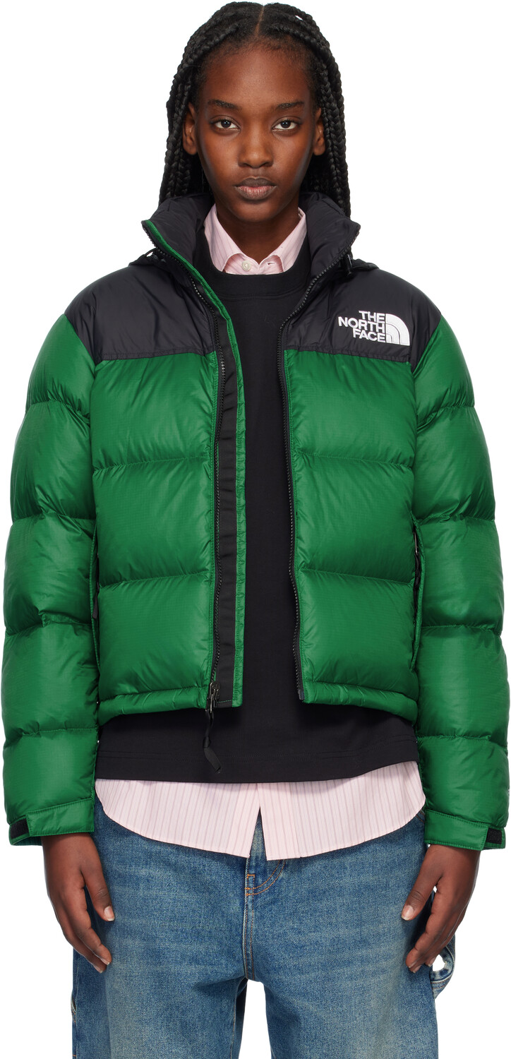 

Зелено-черная куртка Nuptse 1996 года в стиле ретро The North Face