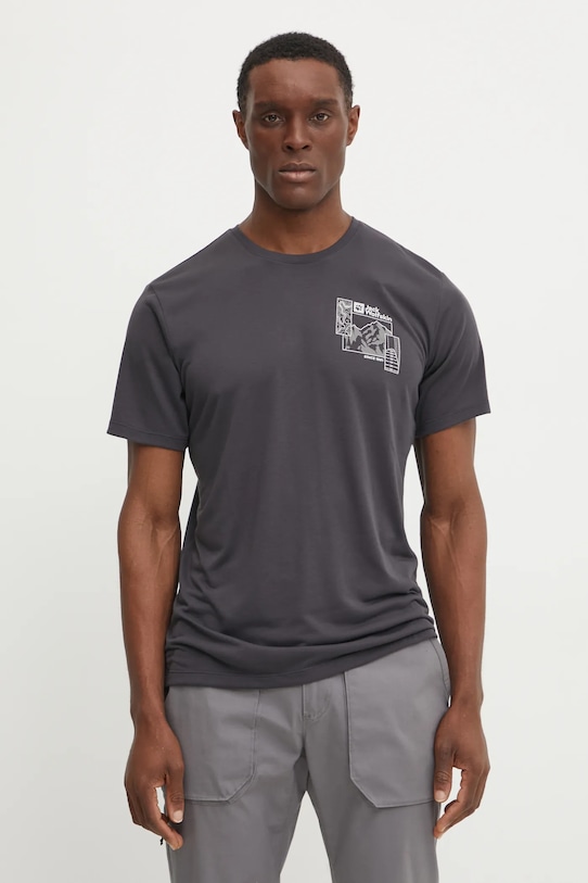 

Футболка спортивная Vonnan Jack Wolfskin, серый