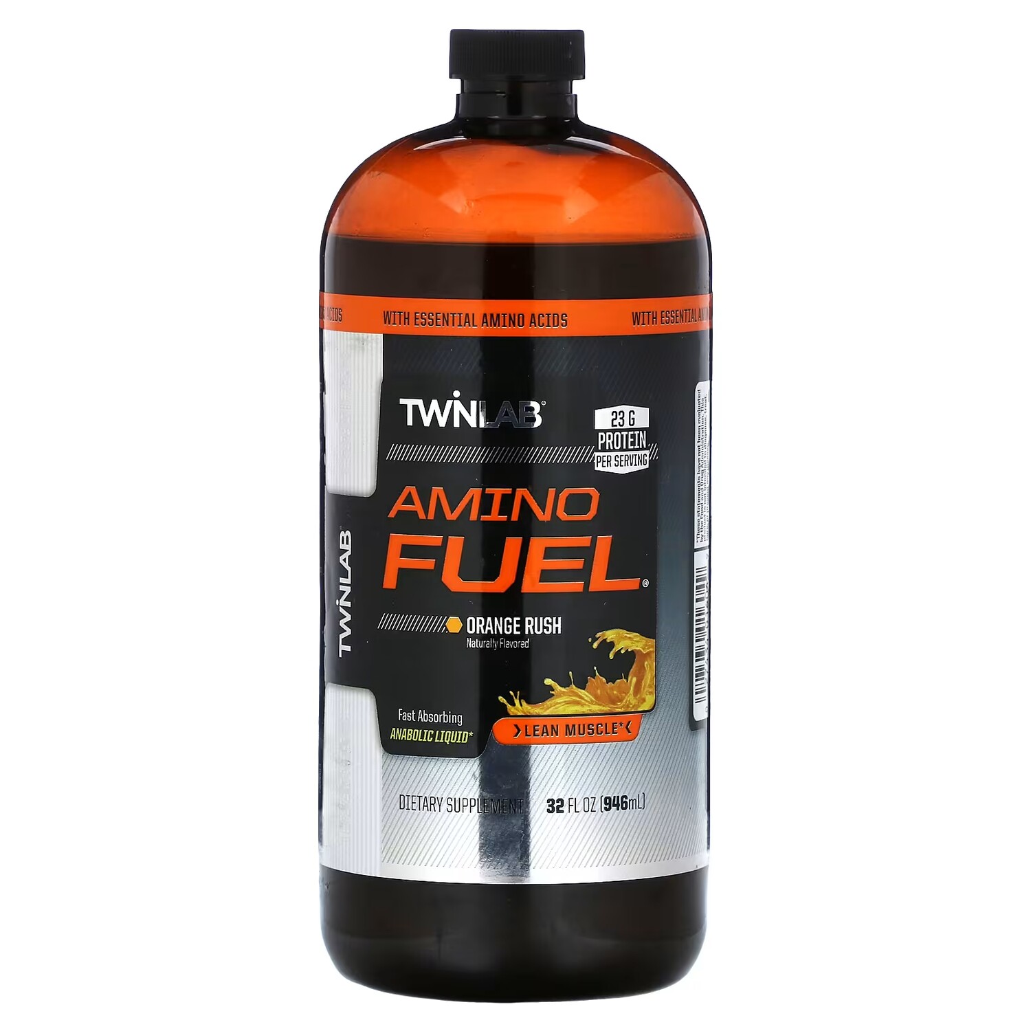 

Twinlab Amino Fuel Orange Rush 32 жидких унции (946 мл)