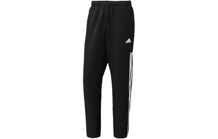 

Трикотажные спортивные штаны мужские черные Adidas, черный