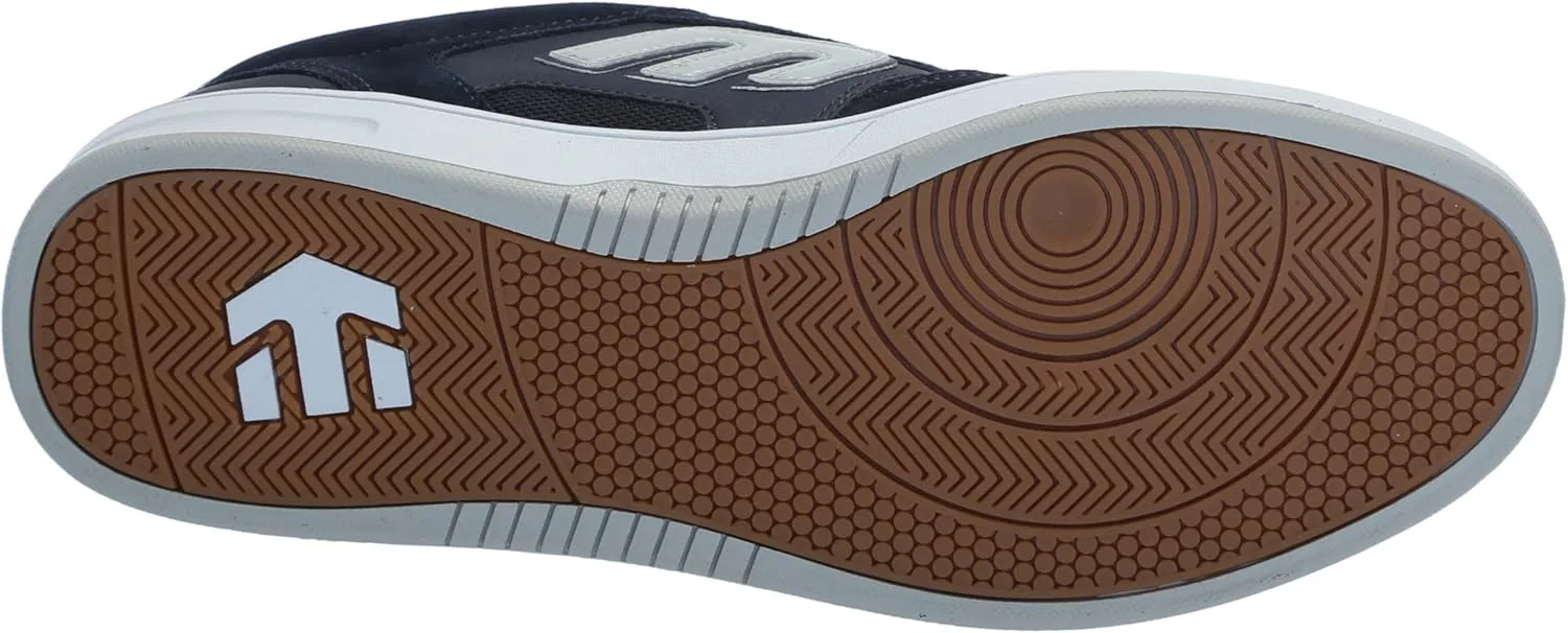 Мужские низкие скейтбордические кроссовки Etnies The Aurelien, Navy Grey — фото 4