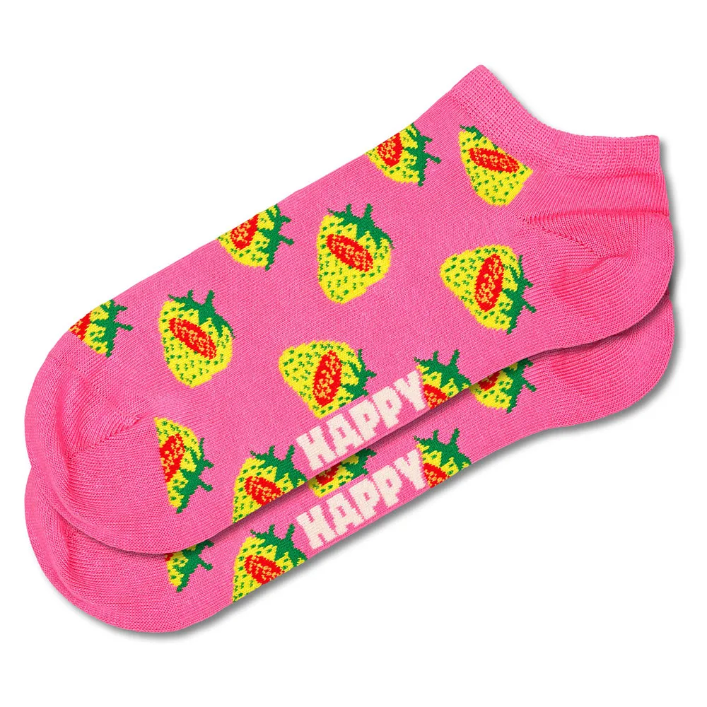 

Носки Happy Strawberry fresh low short, розовый