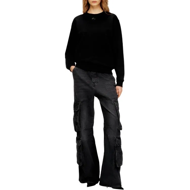 Свитшот F-Normy-Od DIESEL, Black — фото 3