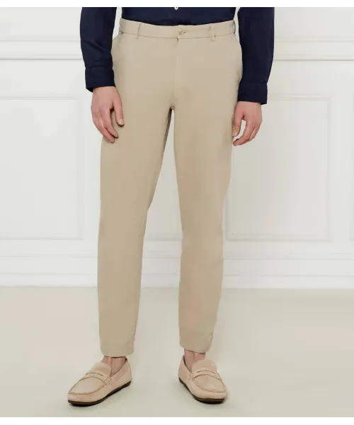 

Брюки-Чиносы H-kane Regular fit Boss, бежевый