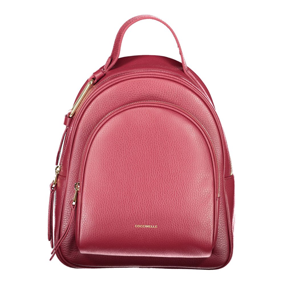 

Кожаный женский рюкзак Coccinelle, фиолетовый