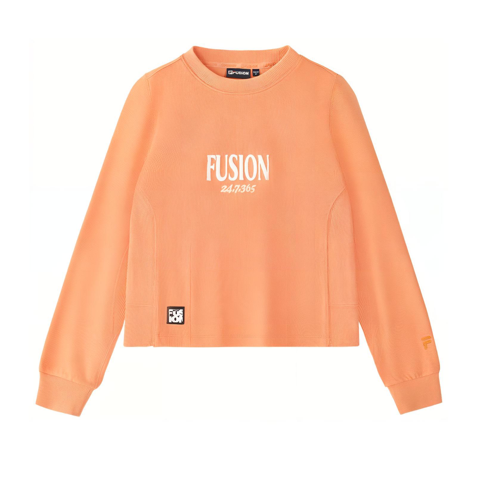 

Свитшот Women's осенний Orange FILA FUSION, оранжевый