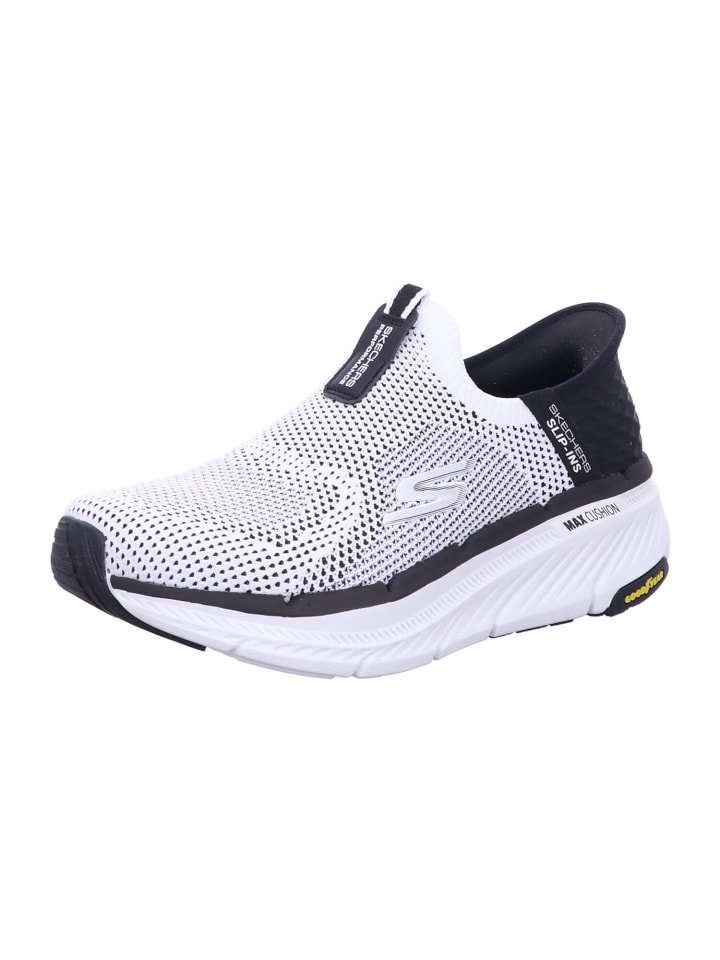 

Кроссовки на шнуровке Skechers, цвет white/black