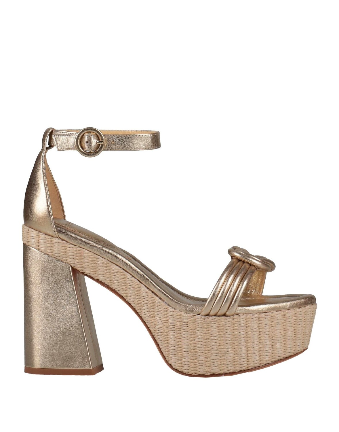 Сандалии Alexandre Birman, платина