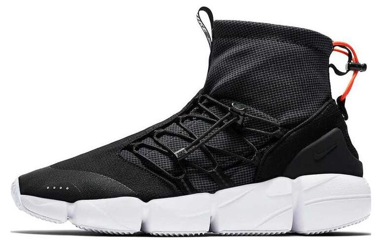 

Кроссовки Nike Air Footscape Mid Utility DM Black Safety Orange, черный