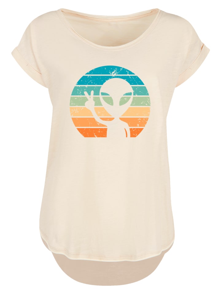 

Длинная футболка Alien Piece Sunset in Whitesand F4NT4STIC, Белый, Длинная футболка Alien Piece Sunset in Whitesand F4NT4STIC