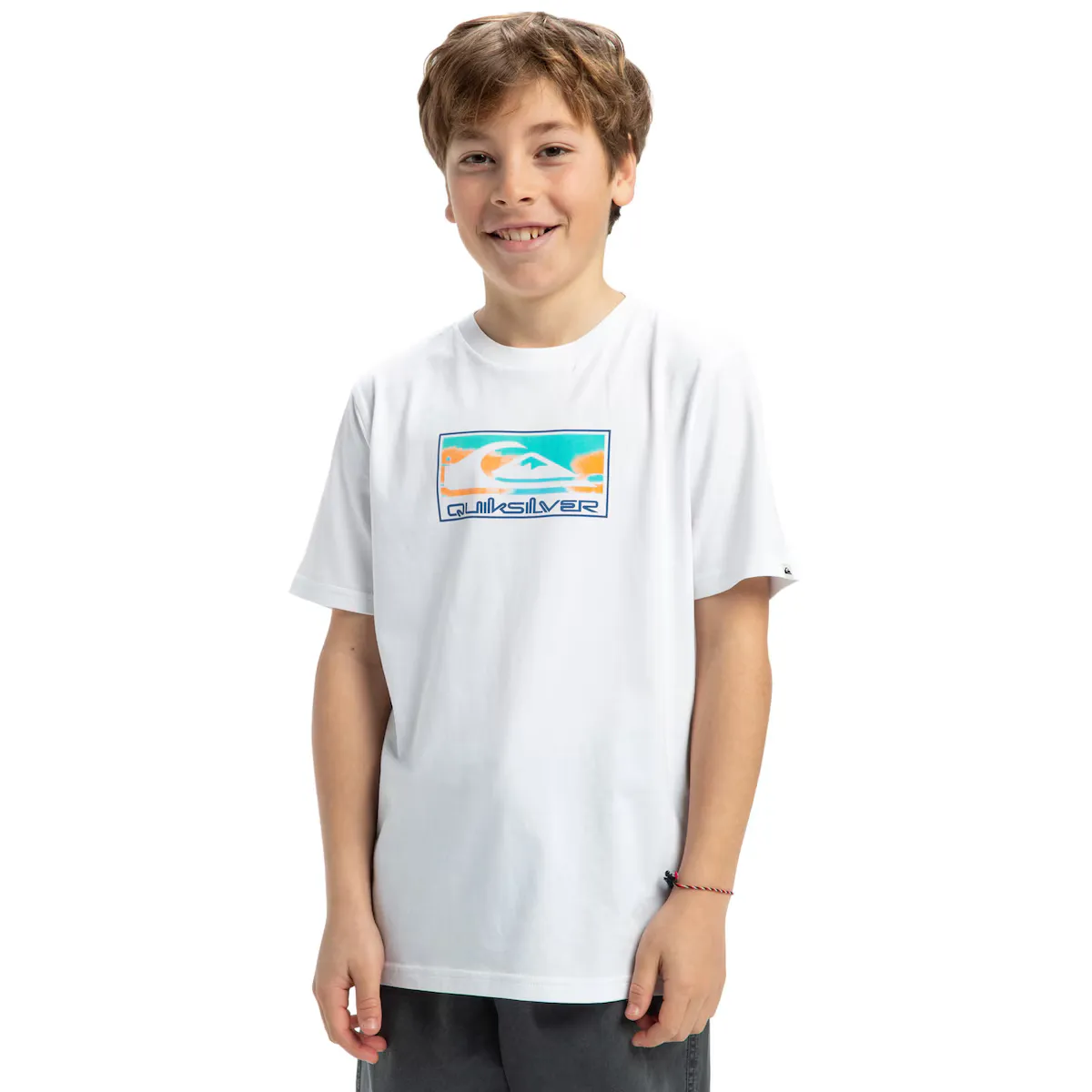 

Детская футболка Ev Gradient Box Quiksilver, белый