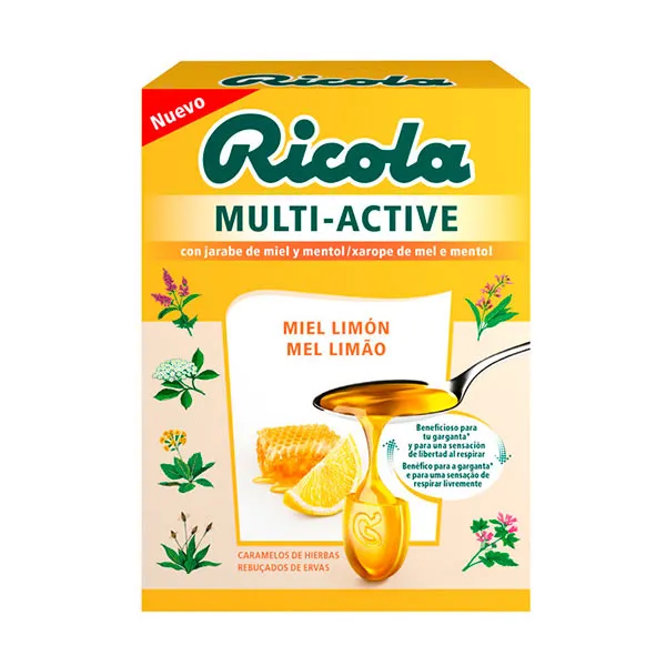 

Травяные конфеты Miel Limón Ricola, 51 g