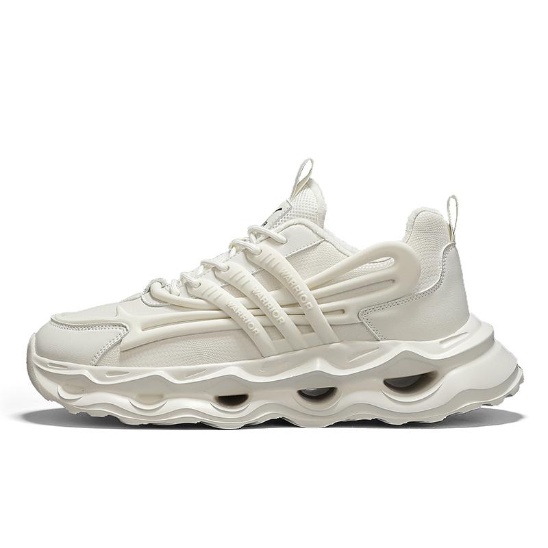 

WARRIOR Массивные низкие кроссовки мужские бежевые/песочные/черные